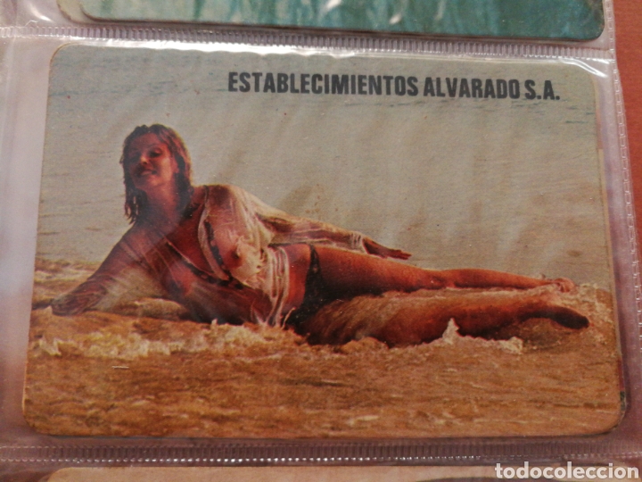 Calendriers: CALENDARIO ESTABLECIMIENTOS ALVARADO S.A (JOYERIA Y RELOJERIA), 1975.