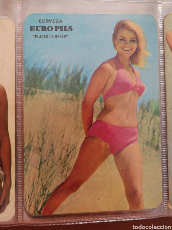 Calendriers: CALENDARIO CERVEZA EUROPILS, PLACER DE BEBER, 1970.