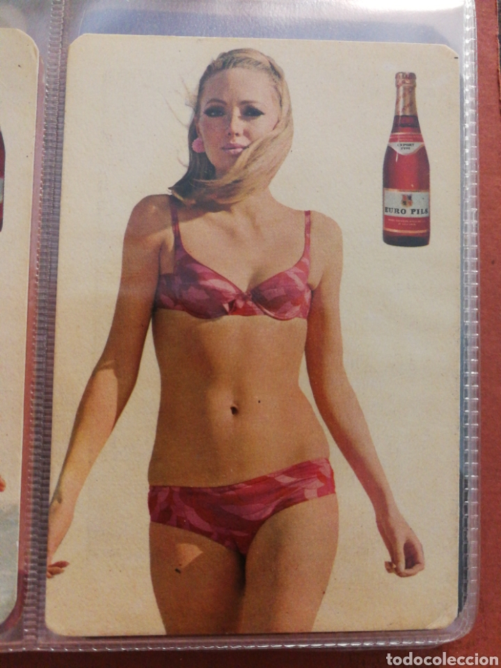 Calendriers: CALENDARIO CERVEZA EUROPILS, PLACER DE BEBER, 1969.