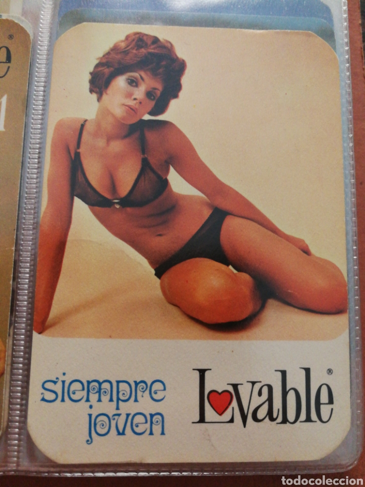 Calendriers: CALENDARIO ROPA INTERIOR FEMENINA LOVABLE, 1971.