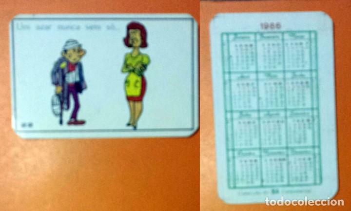 Calendriers: CALENDARIO EDITADO EN PORTUGAL- A&Ntilde;O 1986 - SERIE HUMOR