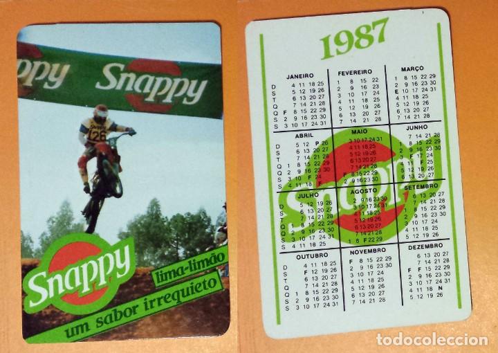 Kalender: CALENDARIO EDITADO EN PORTUGAL- A&Ntilde;O 1987 - SNAPPY