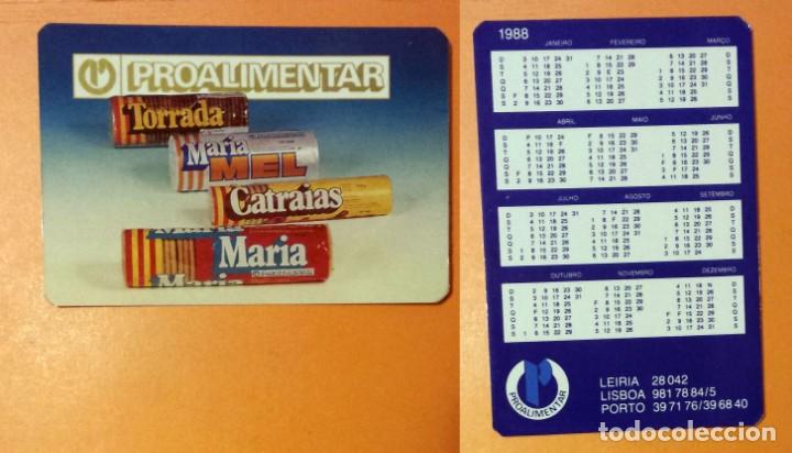 Kalender: CALENDARIO EDITADO EN PORTUGAL- A&Ntilde;O 1988 - PROALIMENTAR
