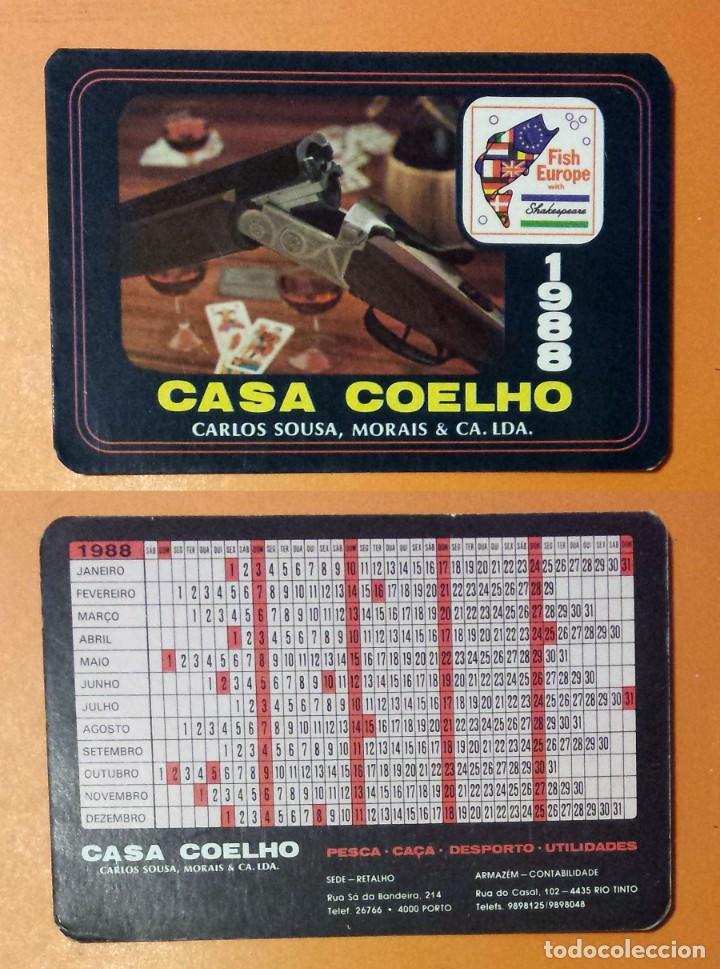 Kalender: CALENDARIO EDITADO EN PORTUGAL- A&Ntilde;O 1988 - CASA COELHO