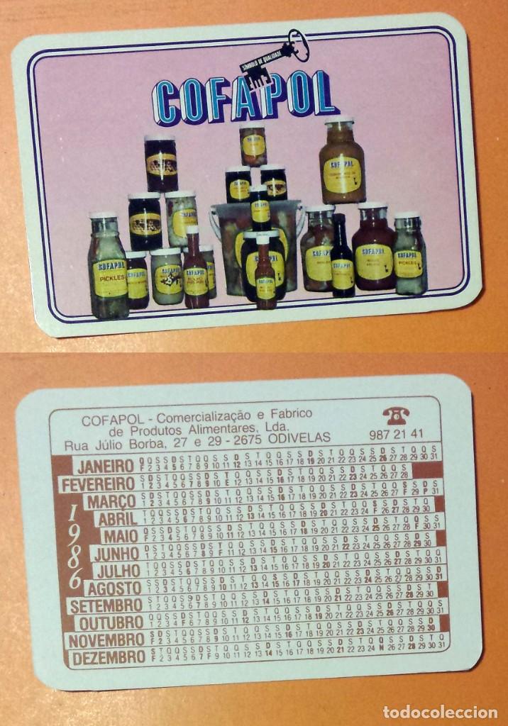 Kalender: CALENDARIO EDITADO EN PORTUGAL- A&Ntilde;O 1986 - COFAPOL