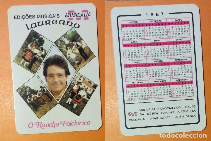 Kalender: CALENDARIO EDITADO EN PORTUGAL- A&Ntilde;O 1987 - O RANCHO FOLCLORICO - MUSICALIA
