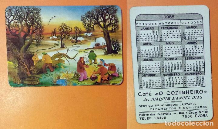 Kalender: CALENDARIO EDITADO EN PORTUGAL- A&Ntilde;O 1988 - CAF&Eacute; O COZINHEIRO