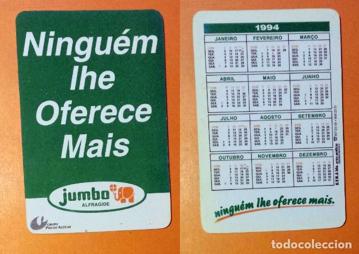 Kalender: CALENDARIO EDITADO EN PORTUGAL- A&Ntilde;O 1994 - JUMBO