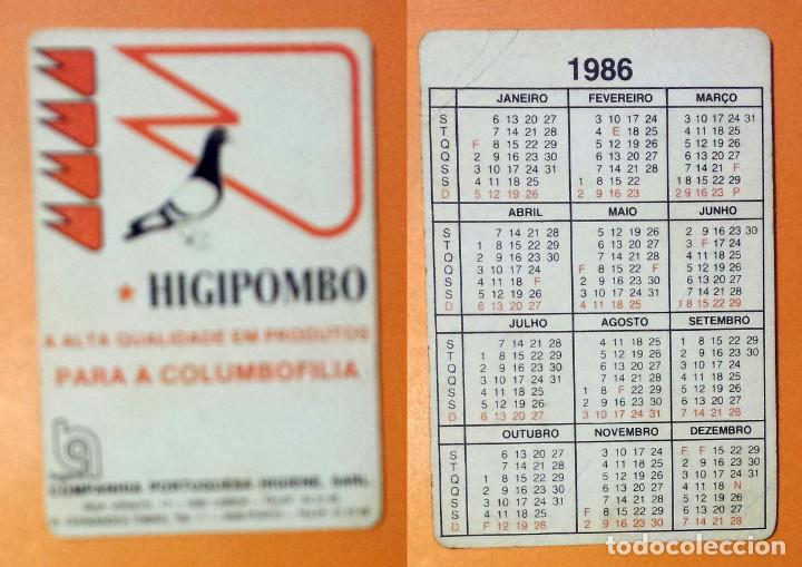 Kalender: CALENDARIO EDITADO EN PORTUGAL- A&Ntilde;O 1986 - HIGIPOMBO