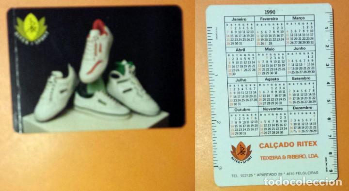 Kalender: CALENDARIO EDITADO EN PORTUGAL- A&Ntilde;O 1990 - CA&Ccedil;ADO RITEX