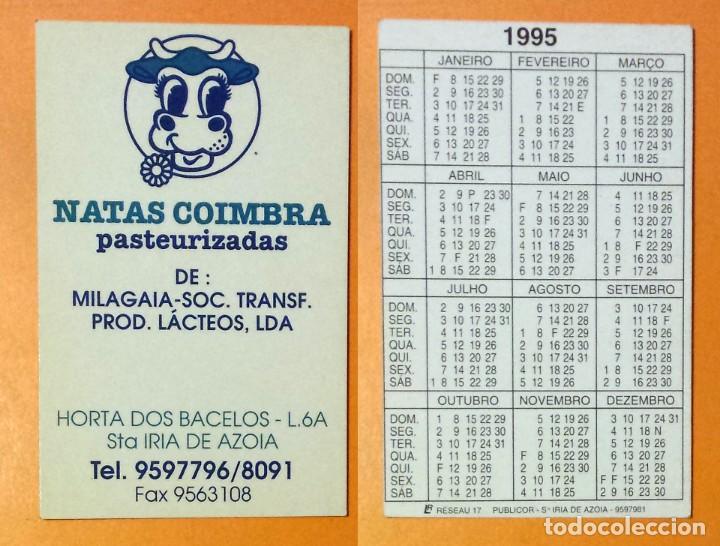 Calendriers: CALENDARIO EDITADO EN PORTUGAL- A&Ntilde;O 1995 - NATAS COIMBRA