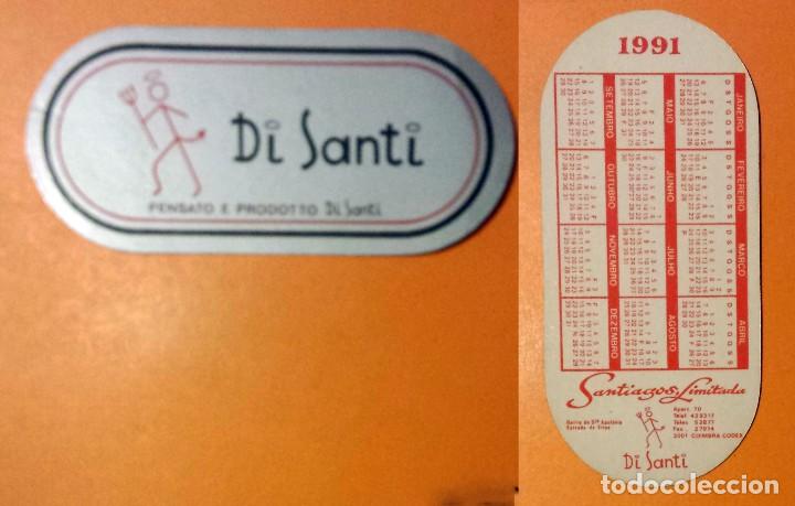 Calendriers: CALENDARIO EDITADO EN PORTUGAL- A&Ntilde;O 1991 - DI SANTI