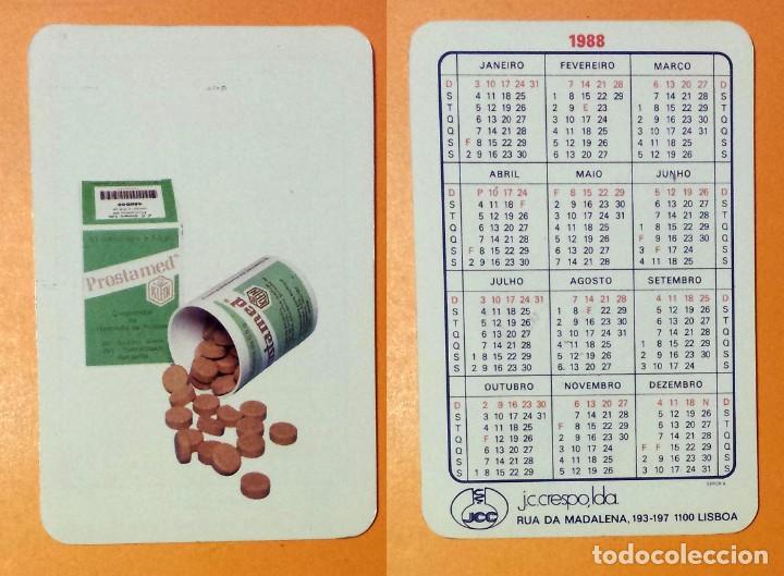 Calendriers: CALENDARIO EDITADO EN PORTUGAL- A&Ntilde;O 1988 - PROSTAMED