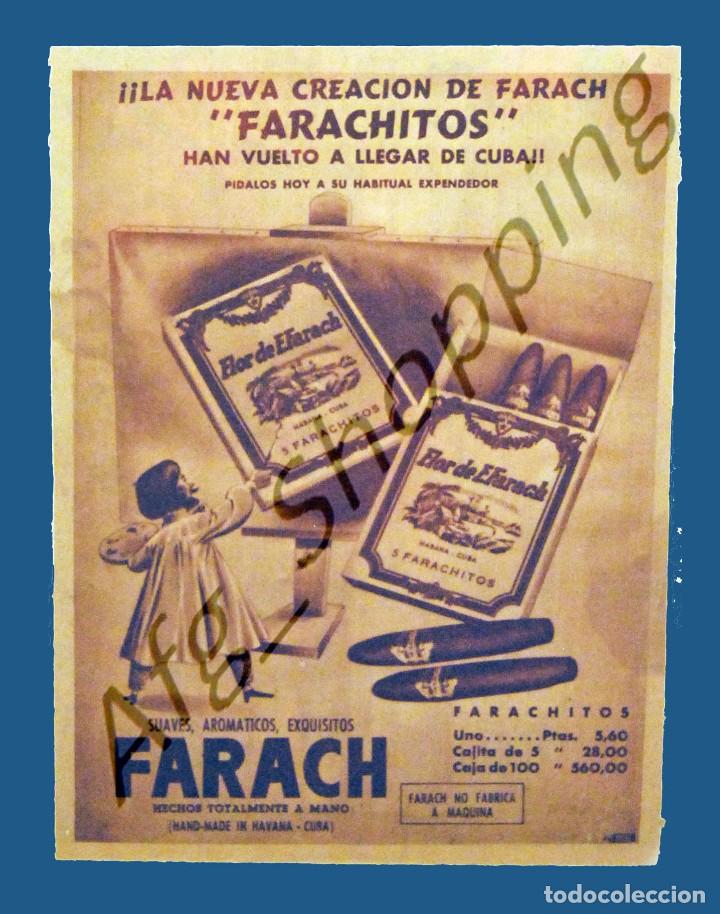 Calendars: CIGARROS FARACH - GRABADO ANTIGUO