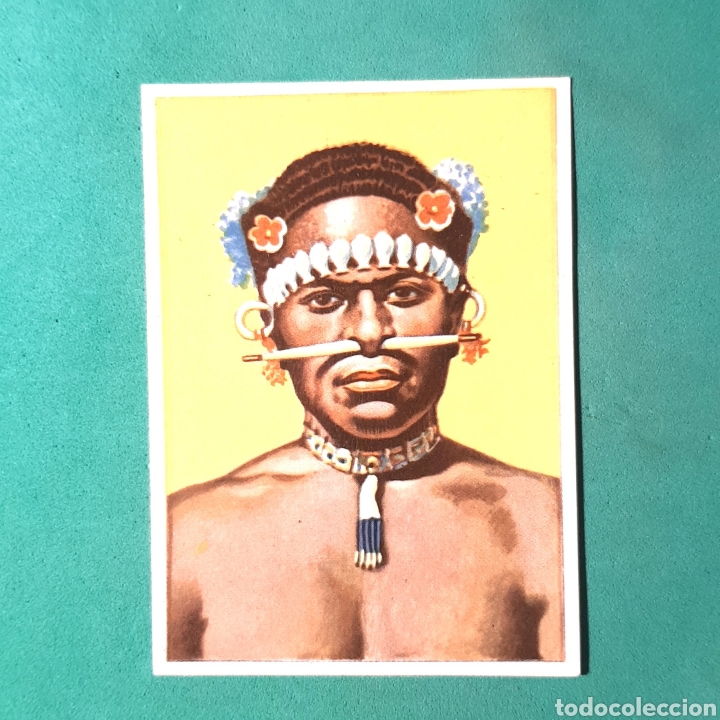 Calendars: (C-IVZ.01) CROMO RAZAS HUMANAS - #55 INDIGENA DEL CONGO