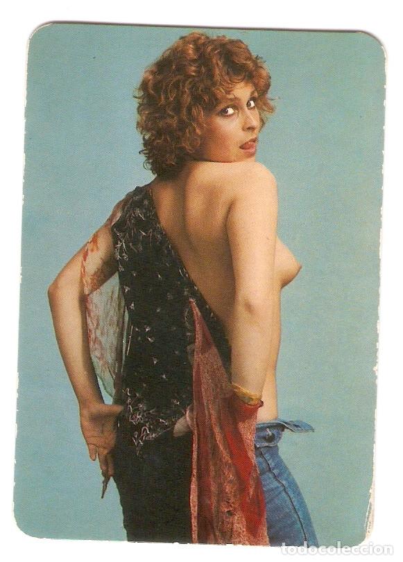 Calendars: CALENDARIO DE BOLSILLO SERIE  A&Ntilde;O  1977 CHICA -  PUBLICIDAD ALICANTE - VER FOTO REVERSO
