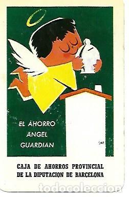 Calendriers: Calendario de bolsillo CAJA DE AHORROS PROVINCIAL DE LA DIPUTACI&Oacute;N DE BARCELONA 1965. H. Fournier