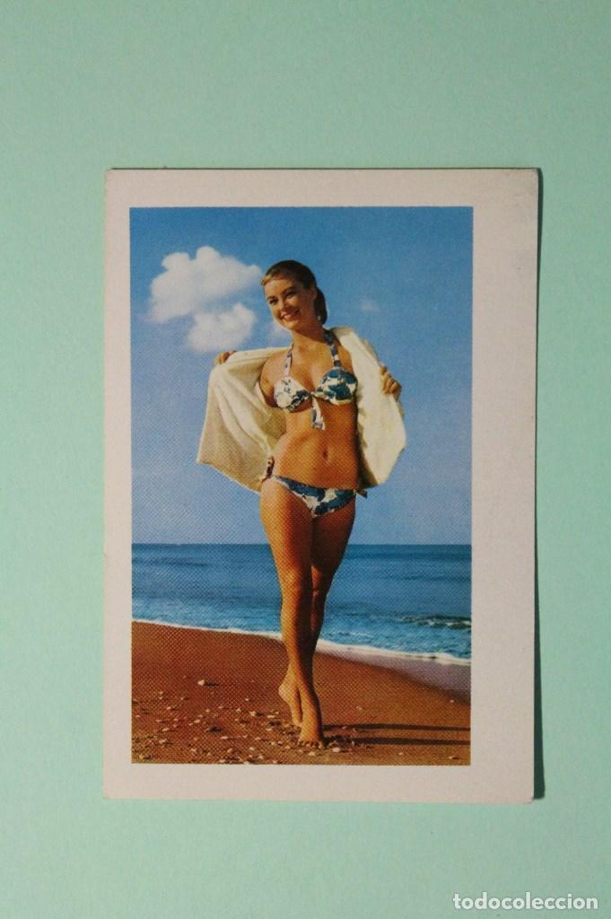 Calendars: CALENDARIO DE CHICA. NO FOURNIER. MUY BUEN ESTADO. VER FOTOS. &Aacute;&Ntilde;O 1972. DLB-44219. LERIDA.