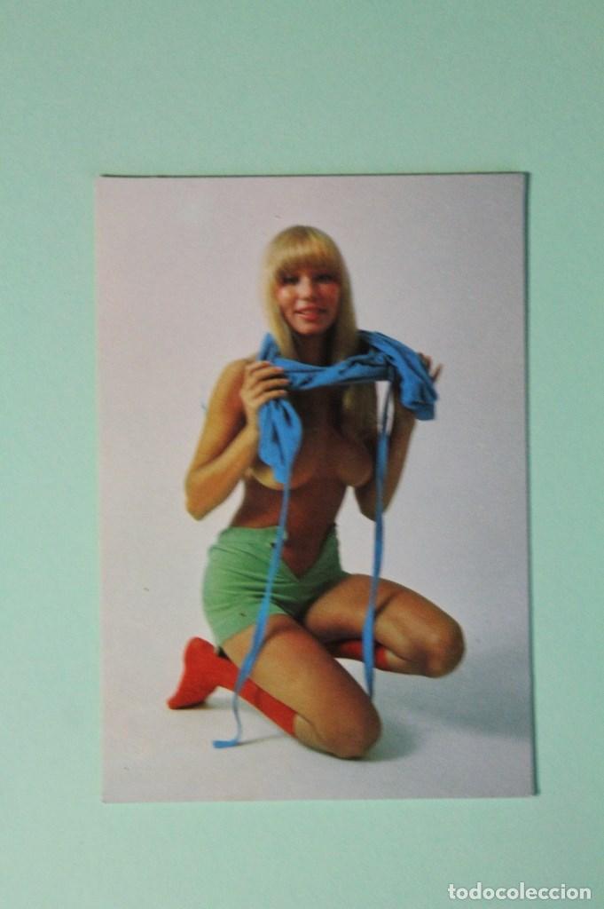 Calendars: CALENDARIO DE CHICA. NO FOURNIER. MUY BUEN ESTADO. VER FOTOS. &Aacute;&Ntilde;O 1978. SERIE B-4. PLAYA 15.