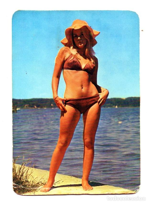 Calendars: Calendario de Chicas 1973 - SERIE 73 - B. 4 PLAYA N&ordm; 1 - DLB. 49.184