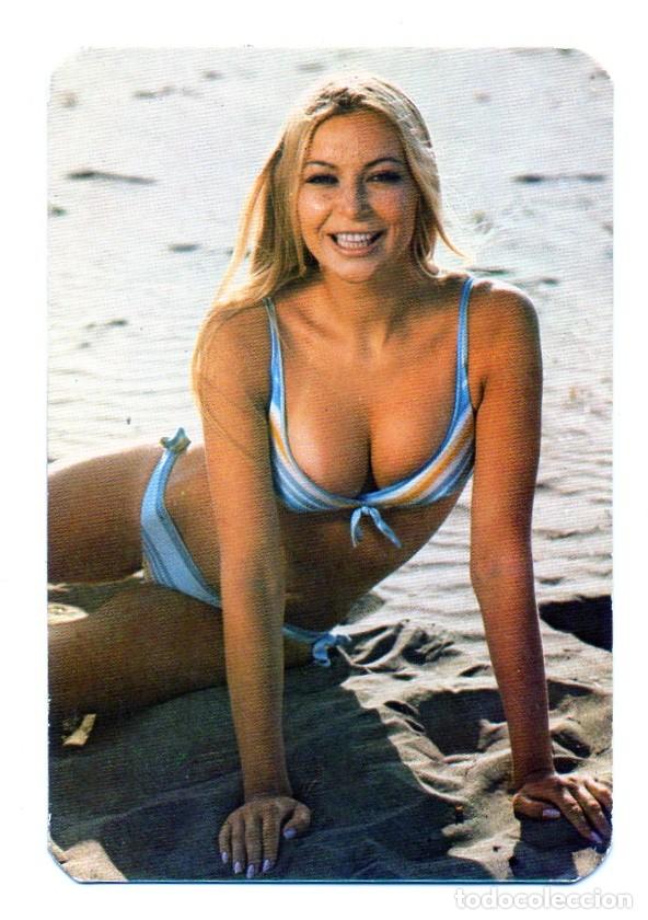 Calendriers: Calendario de Chicas 1974 - SERIE 73 B -3 - PLAYA 3 - N&ordm; 12 - DLB. 39.046