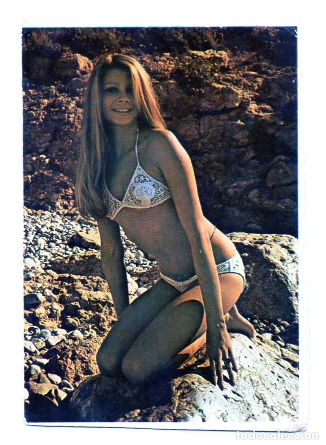 Calendars: Calendario de Chicas 1975 - SERIE - 75 B-3 - PLAYA N&ordm; 9 - DLB. 42.820