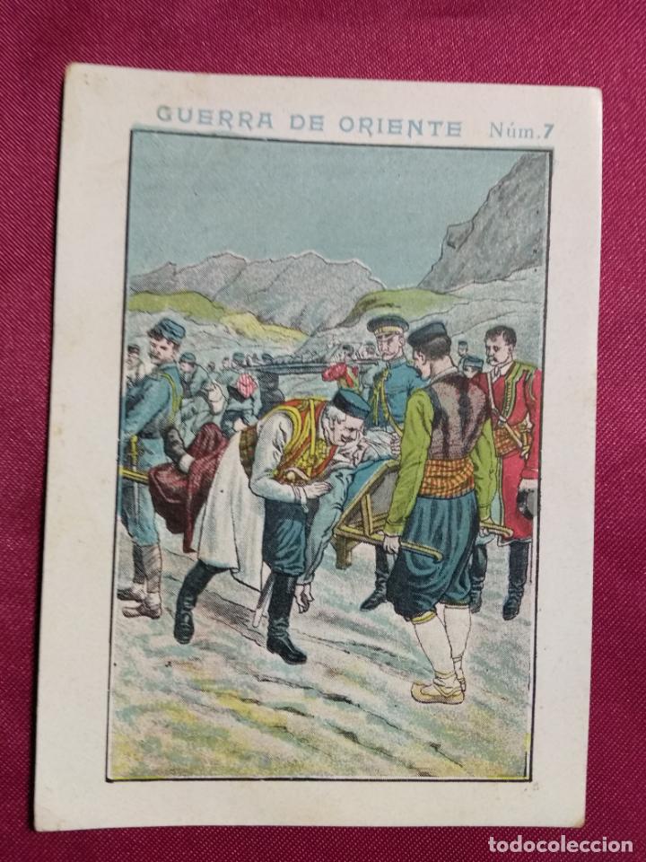 Calendarios: CROMO N&ordm; 7. GUERRA DE ORIENTE - Foto 1