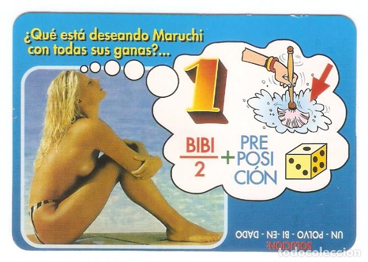Calendars: CALENDARIO DE BOLSILLO SERIE A&Ntilde;O 2000 EGC. 199 CHICA - PASATIEMIPOS - SIN PUBLICIDAD