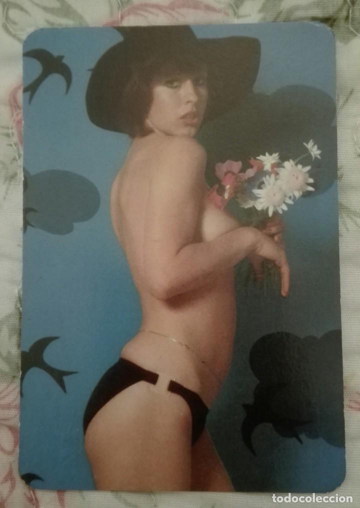 Kalender: -73823 CALENDARIO DESNUDO FEMENINO, ER&Oacute;TICO, A&Ntilde;O 1976, MUJER, CON PUBLICIDAD, BO 509