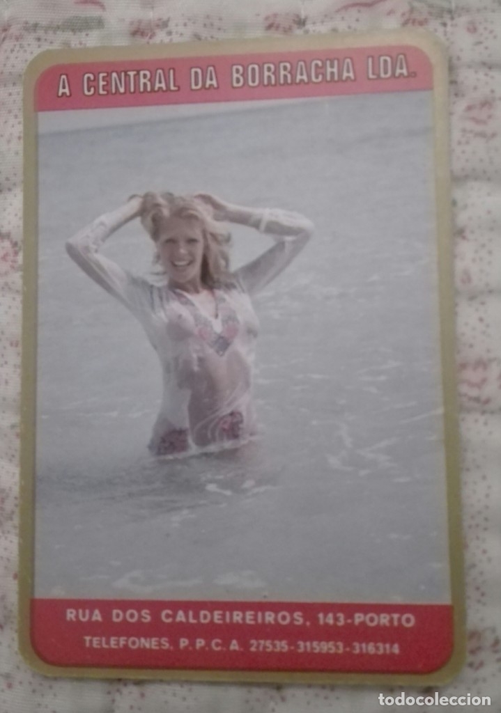 Kalender: -73856 CALENDARIO DESNUDO FEMENINO, EROTICO, A&Ntilde;O 1983, CON PUBLICIDAD, EXTRANJERO, PRECIOSA MUJER