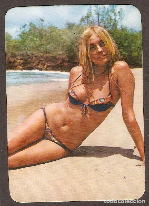 Calendars: CALENDARIO DE BOLSILLO DE SERIE  A&Ntilde;O 1973  CHICA - DESNUDO - PUBLICIDAD ALICANTE- VER FOTO REVERSO
