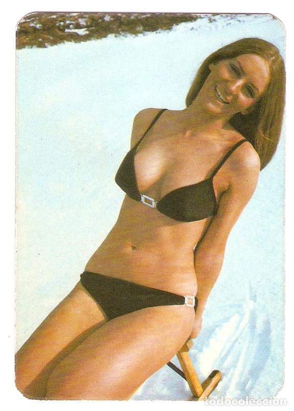 Calendars: CALENDARIO DE BOLSILLO DE SERIE  A&Ntilde;O  1973 CHICA - DESNUDO - PUBLICIDAD ALICANTE- VER FOTO REVERSO