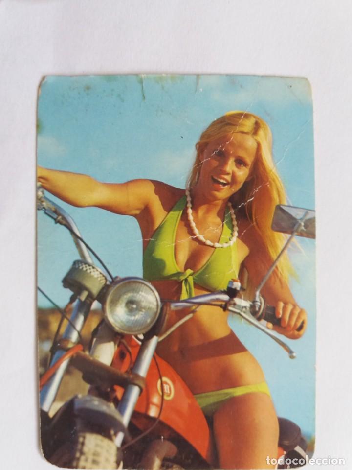 Calendriers: CALENDARIO DE BOLSILLO A&Ntilde;O 1975 - CHICA - ER&Oacute;TICAS - GA SERIE BO-508 DLB 47.341-1973