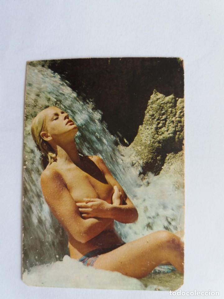 Calendriers: CALENDARIO DE BOLSILLO A&Ntilde;O 1975 - CHICA - ER&Oacute;TICAS - GA SERIE BO- 507- DLB 47.328-1973