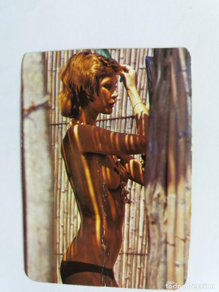 Calendars: CALENDARIO DE BOLSILLO A&Ntilde;O 1976 - CHICA - ER&Oacute;TICAS - MOPA DLB 1823-74