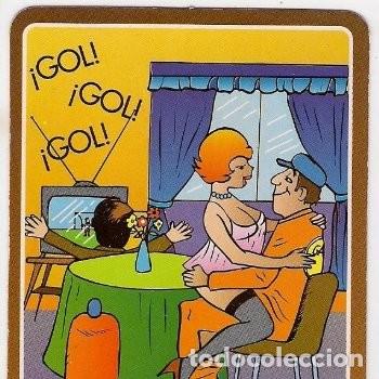 Calendars: -70401 CALENDARIO HUMOR EROTICO FUTBOL, A&Ntilde;O 1997, DESNUDO FEMENINO, CON PUBLICIDAD, SERIE BO 630