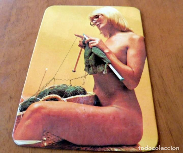 Calendars: CALENDARIO DE BOLSILLO - ER&Oacute;TICO - MUJERES - A&Ntilde;O 1976 - CON PUBLICIDAD (VER FOTOS ADICIONALES)
