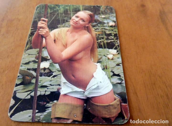 Calendars: CALENDARIO DE BOLSILLO - ER&Oacute;TICO - MUJERES - A&Ntilde;O 1975 - CON PUBLICIDAD (VER FOTOS ADICIONALES)