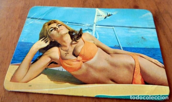 Calendars: CALENDARIO DE BOLSILLO - ER&Oacute;TICO - MUJERES - A&Ntilde;O 1973 - CON PUBLICIDAD (VER FOTOS ADICIONALES)