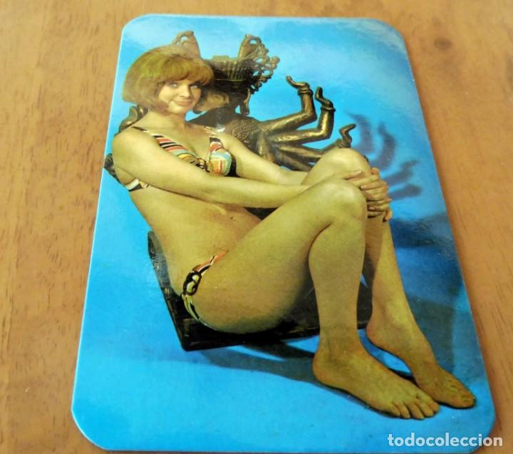 Calendars: CALENDARIO DE BOLSILLO - ER&Oacute;TICO - MUJERES - A&Ntilde;O 1971 - CON PUBLICIDAD (VER FOTOS ADICIONALES)