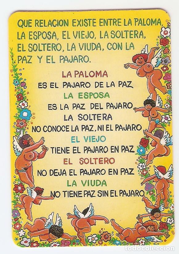 Calendars: CALENDARIO DE BOLSILLO DE SERIE A&Ntilde;O 1994  MC. 178  CHISTE - HUMOR - SIN PUBLICIDAD EN REVERSO