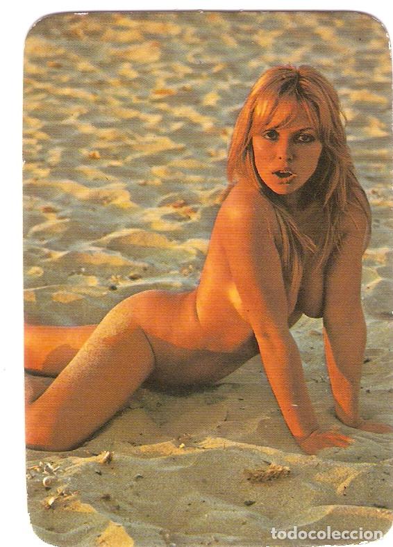 Calendars: CALENDARIO DE BOLSILLO SERIE A&Ntilde;O 1976  CHICA - DESNUDO - PUBLICIDAD DE ALICANTE - VER FOTO REVERSO