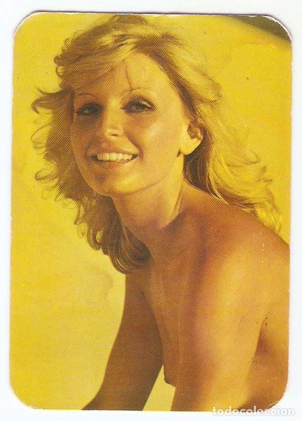 Calendars: CALENDARIO DE BOLSILLO SERIE A&Ntilde;O 1977 CHICA - DESNUDO -  PUBLICIDAD DE ALICANTE - VER FOTO REVERSO