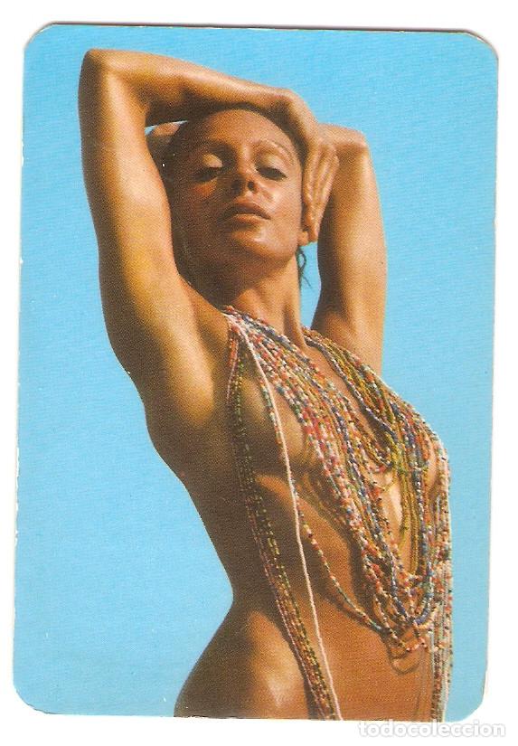 Calendars: CALENDARIO DE BOLSILLO SERIE A&Ntilde;O 1975  CHICA - DESNUDO - PUBLICIDAD DE ALICANTE - VER FOTO REVERSO