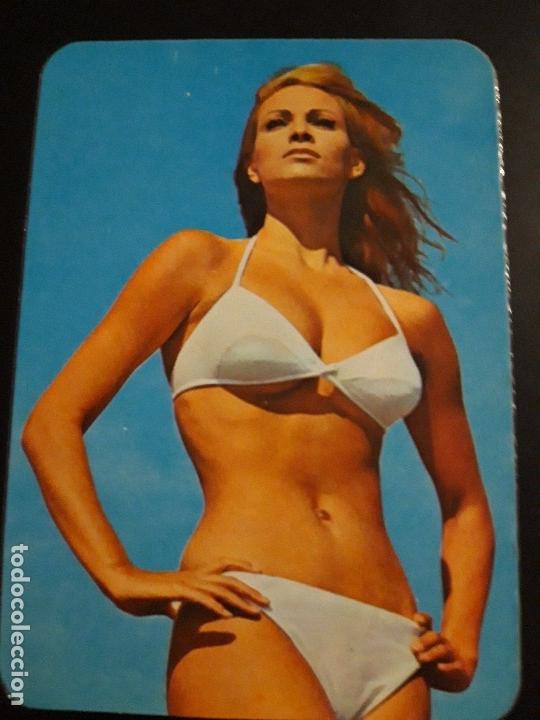 Calendars: 1 CALENDARIO SERIADO DE ** CHICA ** A&Ntilde;O 1973  CON PUBLICIDAD