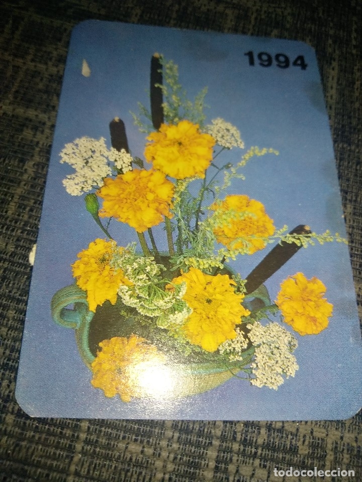 Calendars: Calendario bolsillo Ruso modelo 4 a&ntilde;o 1994