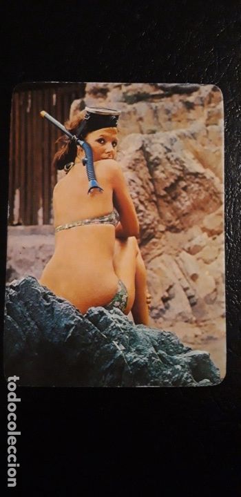 Calendars: 1 CALENDARIO DE ** CHICA ** A&Ntilde;O 1974 .. CON PUBLICIDA