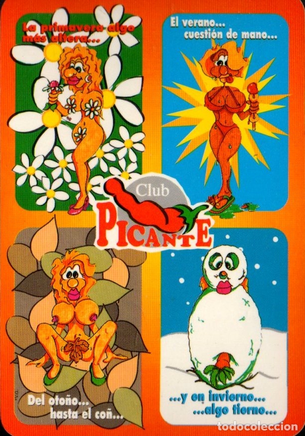 Calendars: CALENDARIO CLUB PICANTE. A&Ntilde;O 1996.   CAL-6217