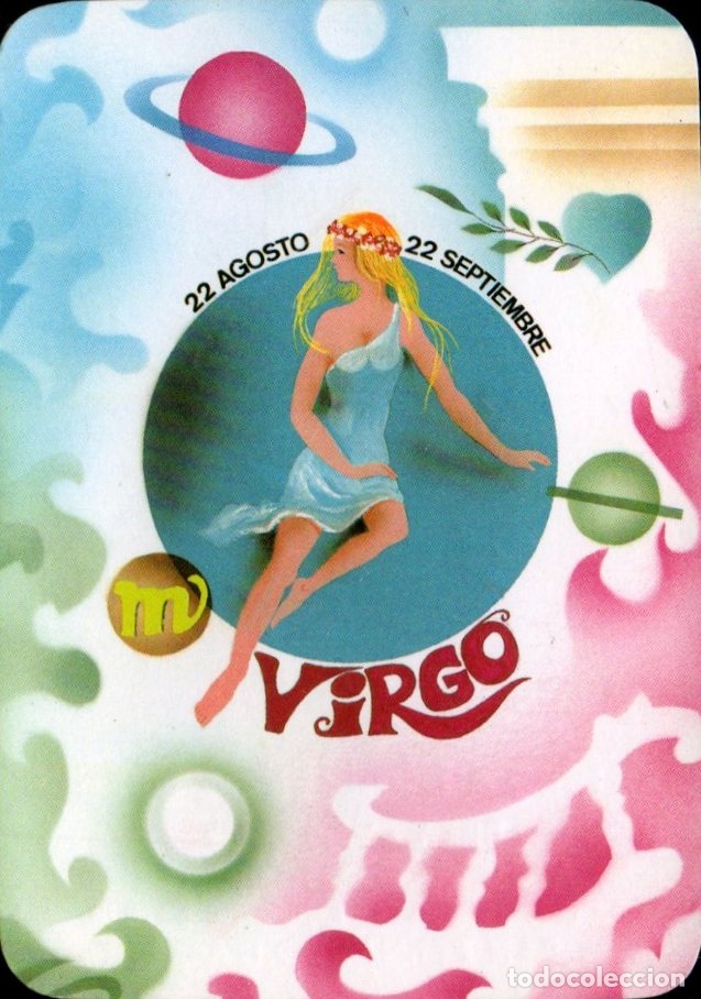 Calendars: CALENDARIO HOR&Oacute;SCOPO VIRGO. A&Ntilde;O 1986    CAL-6324