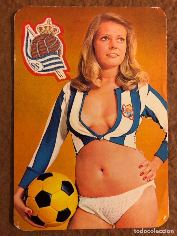 Kalender: REAL SOCIEDAD DE SAN SEBASTI&Aacute;N. CALENDARIO PUBLICITARIO DE 1977. CHICA. EDUPA DISTRIBUCIONES